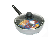 SCOVO consul RC-018 со стекл. крышкой д.20 см Сковорода