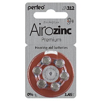 PERFEO ZA312-6BL AIROZINC PREMIUM (6) Элементы питания