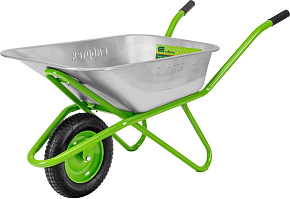 СИБРТЕХ Тачка садово-строительная, грузоподъемность 170 кг, объем 110 л 689638