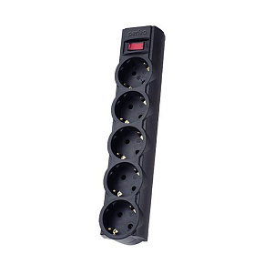 PERFEO (PF_A4714) "POWERX" - 5 роз - 1,8м - черный Сетевой фильтр