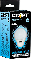 СТАРТ (465) LEDGLSE27 25W 40 WS 10/101 черный Светодиодная лампа