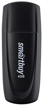SMARTBUY (SB004GB2SCK) UFD 2.0 004GB Scout Black черный USB-флэш SMARTBUY (SB004GB2SCK) UFD 2.0 004GB Scout Black черный