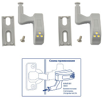 UNIEL (UL-00008933) ULK-C02 23A GREY SET2 ЭЛЕКТРИКА