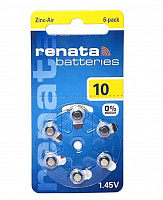 RENATA (4392) ZA10 BL-6 - для слуховых аппаратов