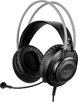 A4TECH Fstyler FH200U серый 2м накладные USB оголовье (FH200U GREY)