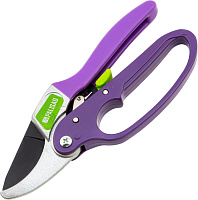 PALISAD Секатор , 200 мм, храповой механизм, металлические обрезиненные рукоятки, 60488 Секатор