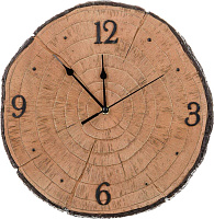 LEFARD 220-221 TREE 32*31*4см циферблат d21см Часы настенные