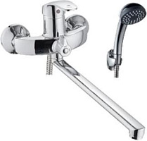 АНТЕЙ 202120-ANT Исток Смеситель д/ванны шар. L-30см, с перекл. душа d40мм Смеситель для ванны