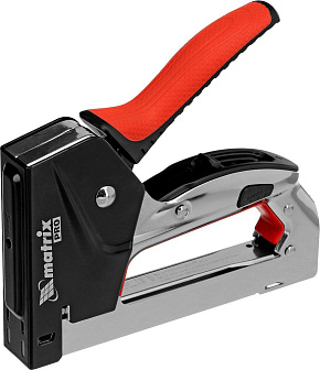 MATRIX Степлер мебельный, стальной, быстрая загрузка, тип скобы 53, 4-14 мм, PRO 40917 Степлер