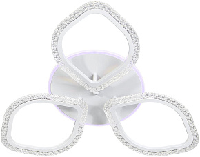 ESCADA 10251/3 LED*60+5W White Люстра потолочная