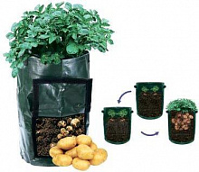 INBLOOM Вазон для выращивания растений на липучке, 34х29см, PE (178-025) Вазон для выращивания растений на липучке