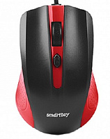 SMARTBUY (SBM-352-RK) ONE красный/черный мышь проводная оптическая