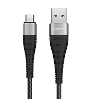 BOROFONE (6931474710437) BX32 USB (m)-microUSB (m) 1.0м - черный Кабель microUSB