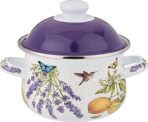AGNESS 934-545 ПРОВАНС ЛИМОНЫ 1.5л Кастрюля