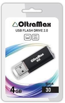 OLTRAMAX OM004GB30-В черный [OM004GB30-В] USB флэш-накопитель