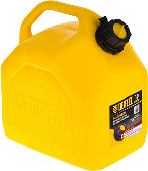 DENZEL Канистра для ГСМ, премиум, 10л Denzel 53129 Канистра DENZEL Канистра для ГСМ, премиум, 10л Denzel 53129