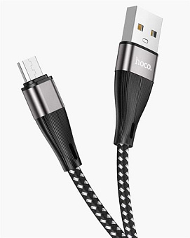 HOCO (6931474741424) X57m USB (m) - microUSB (m) 1.0м - черный Кабель