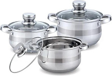 KELLI KL-4215 6 предметов Набор кастрюль