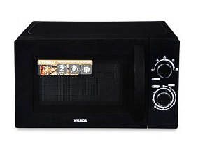 HYUNDAI HYM-M2063 черный/хром Микроволновая печь соло