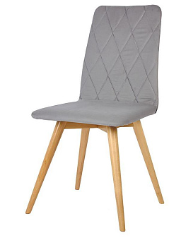 POLINI Home Rio SD, светло-серый - натуральный (2 кор.) Стул обеденный POLINI Home Rio SD, светло-серый - натуральный (2 кор.)