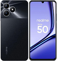 REALME Note 50 RMX3834 4/128Gb Black (RLM-3834.4-128.BK) Смартфон