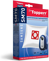 TOPPERR SM 70 Пылесборник синтетический для пылесоса Samsung (Тип VP-77), 4 шт.в ед. (R)