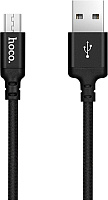 HOCO (6957531062905) X14m Times speed MicroUSB (m) 2M - черный Кабель