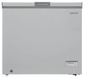 SNOWCAP CF-150S 150л (ларь, глухая крышка) серебристый Морозильник
