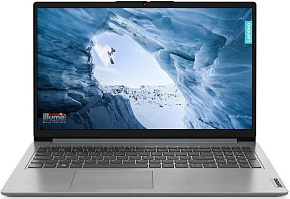 LENOVO 15.6 IdeaPad 1 Grey (Core i5 1235U/8Gb/256Gb SSD/noOS) (82QD00ASRK) ПИ Ноутбук