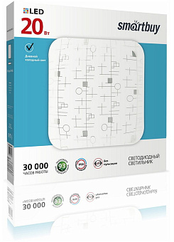 SMARTBUY (SBL-Lng-20-W-6K) 20W/6000К Светильник