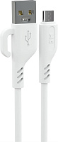MORE CHOICE (4620202554321) K81m USB 2.4A для micro USB - 1 м , белый Кабель