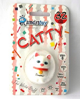 SMARTBUY (SB32GBCATW) 32GB WILD SERIES CATTY USB флеш