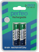PERFEO (PF_C3009) AA2600MAH/2BL Аккумулятор Пластик Аккумуляторы