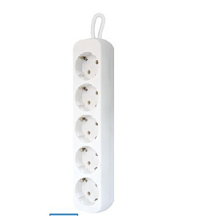 DEFENDER (99227) E450 - 4 розетки - 5,0 m Удлинитель