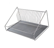 РЫЖИЙ КОТ Сушилка для посуды Bosito 39*24,5*18,5 см хром (103695) Сушилка для посуды