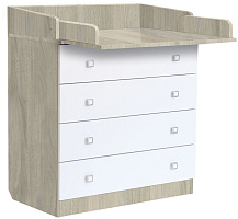 ФЕЯ Комод Фея 1580 вяз-белый (1кор) Комод ФЕЯ Комод Фея 1580 вяз-белый (1кор)