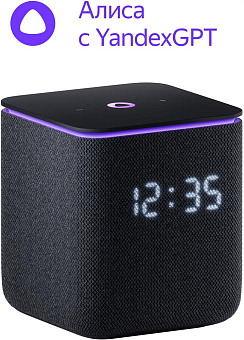 ЯНДЕКС YNDX-00054BLK Умная колонка Станция Миди с Алисой черный