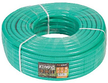 РОССИЯ Шланг ПВХ "Изумруд" (арм) 3/4" 50м (005250) РОССИЯ Шланг ПВХ "Изумруд" (арм) 3/4" 50м (005250)