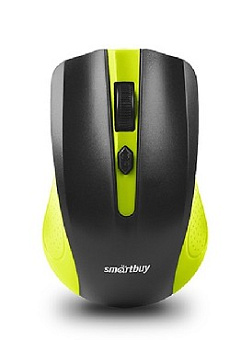 SMARTBUY (SBM-352AG-GK) ONE 352 зелено-черная Мышь беспроводная оптическая