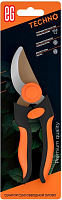 ЕГ (811) Techno Секатор CS50 обводной покр олово TPR оранжевый, сталь Секатор