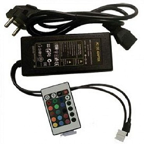 ECOLA CRM072ESB LED STRIP RGB IR CONTROLLER 72W 12V 6A Блок питания