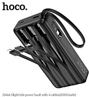 HOCO (6942007645911) J146A Black - 20000mAh 1USB Power bank
