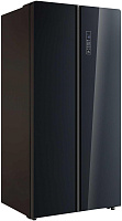 KORTING KNFS 91797 GN 510л черное стекло Холодильник