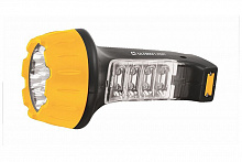 ULTRAFLASH (10973) LED3818 Аккумуляторный фонарь черный/желтый