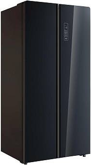 KORTING KNFS 91797 GN 510л черное стекло Холодильник