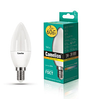 CAMELION (12073) LED7-C35/830/E14/7Вт/3000K Лампа