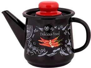 APPETITE 1с202с Chilli эмал 1,0л без свистка Чайник