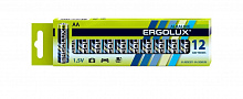 ERGOLUX LR6 ALKALINE BP-12 PROMO (LR6 BP12PR, батарейка,1.5В) Элементы питания