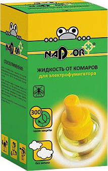 NADZOR Жидкость от комаров, без запаха, 30мл, IKL001K Жидкость от комаров