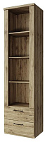 АНРЭКС DOORSET Шкаф открытый 2S4N. Цвет ДУБ НАВАРРА (2 уп.) Модульная мебель